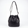 Cartera Coach Bucket Cuero Negro