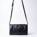 Cartera Coach Clutch Cuero Negro