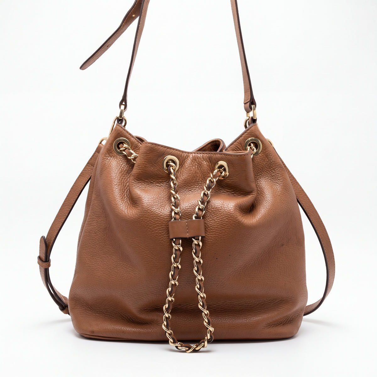 Cartera Michael Kors Bucket Camel
