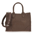 Cartera Juicy Couture Tote Canvas Café Strass