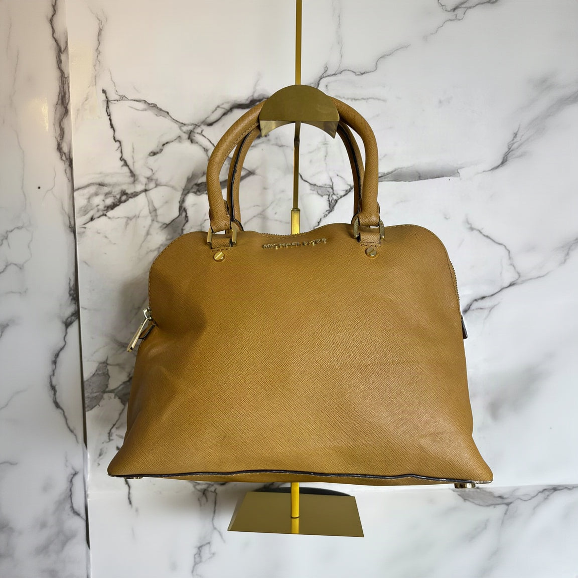 Cartera Michael Kors Saffiano Mostaza