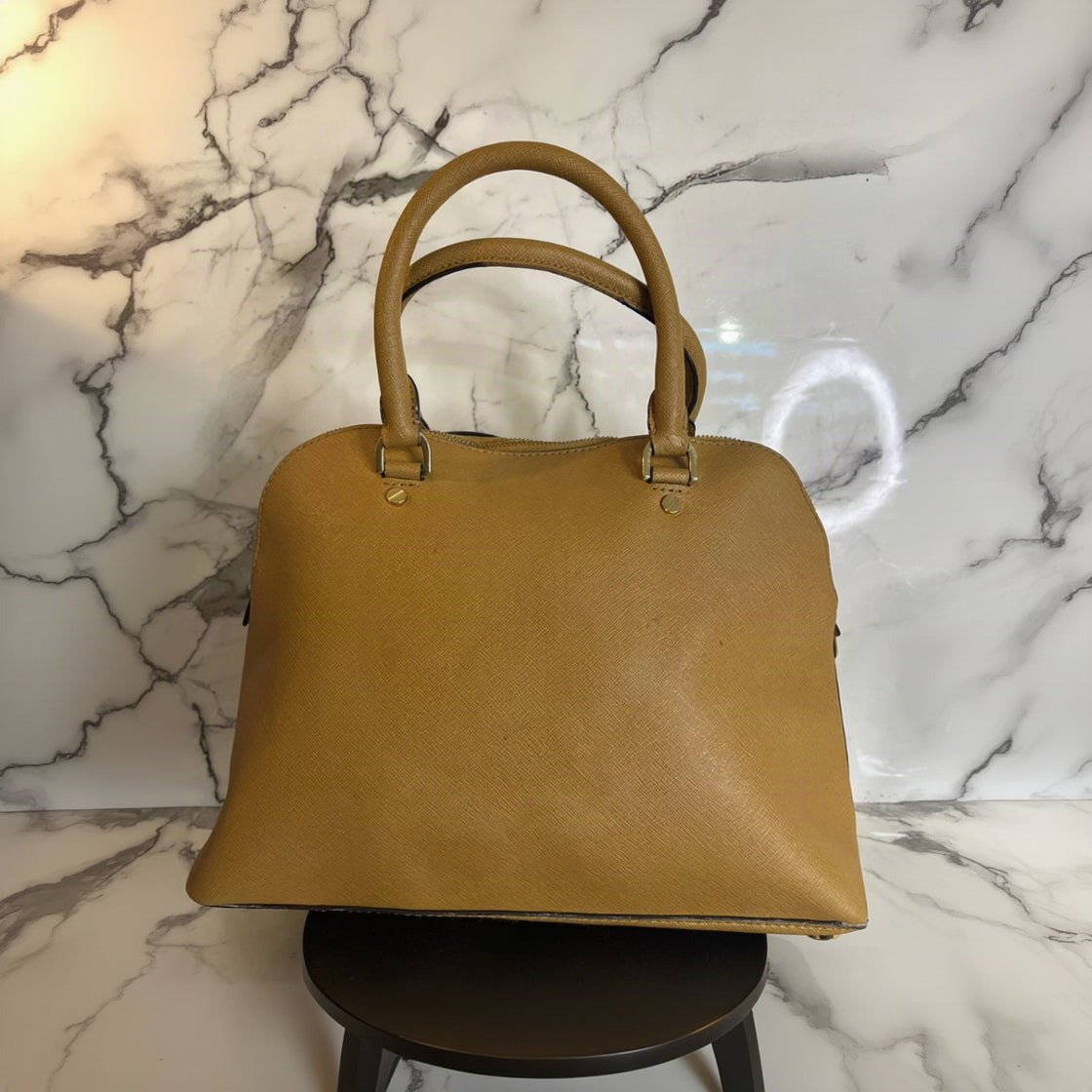 Cartera Michael Kors Saffiano Mostaza