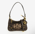 Cartera Juicy Couture Velour Café Escudo